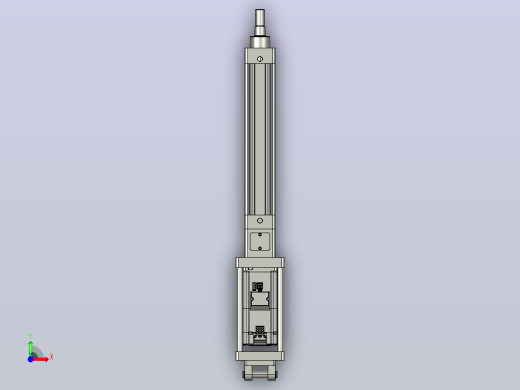 轻载电动缸TPA-ESR40-1210C-L150-M-CB-W-P40-C3前视缩略图