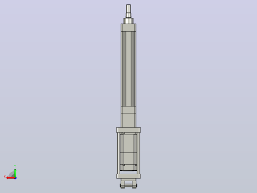 轻载电动缸TPA-ESR40-1210C-L150-M-CB-W-P40-C3后视缩略图