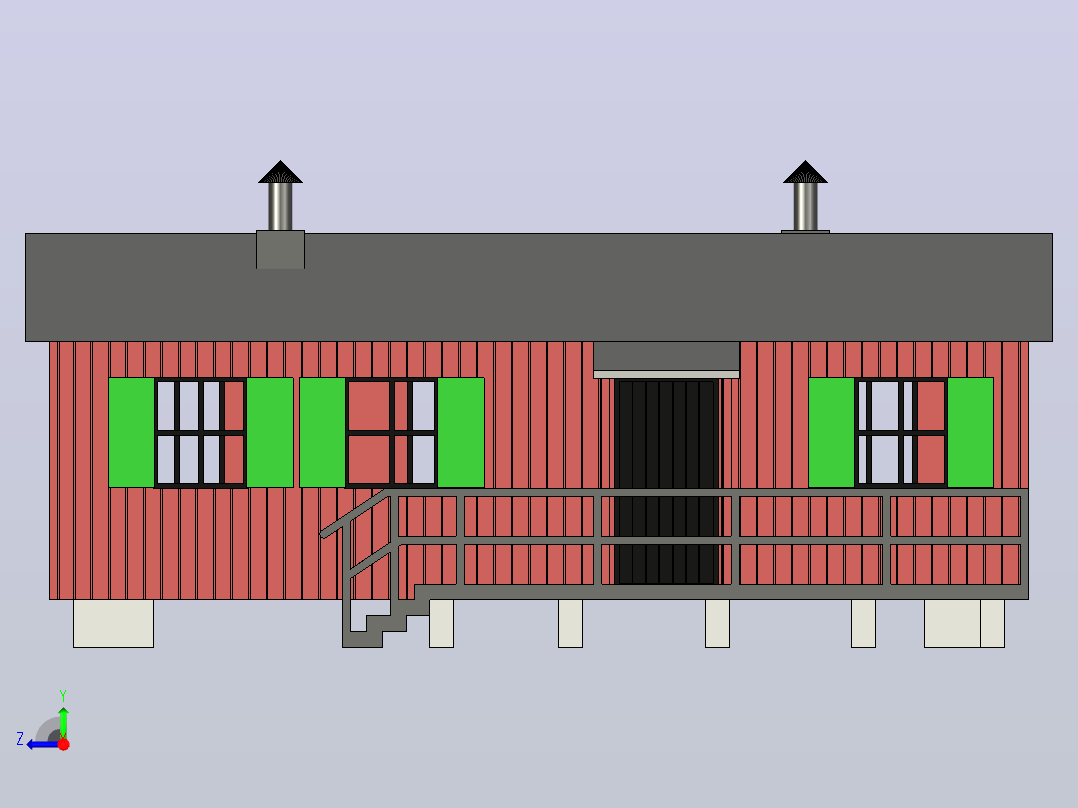 住宅9右视图