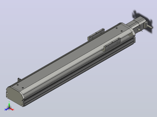 SYS12-BC-400-100W滚珠花健、支撑座、滚珠丝杠、交叉导轨、直线模组.STEP