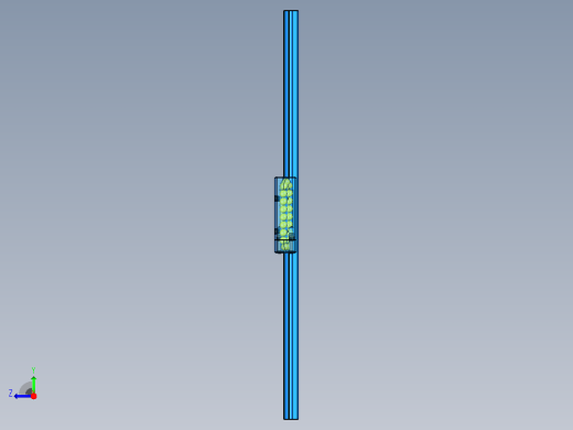 3d-打印直线滑轨右视缩略图