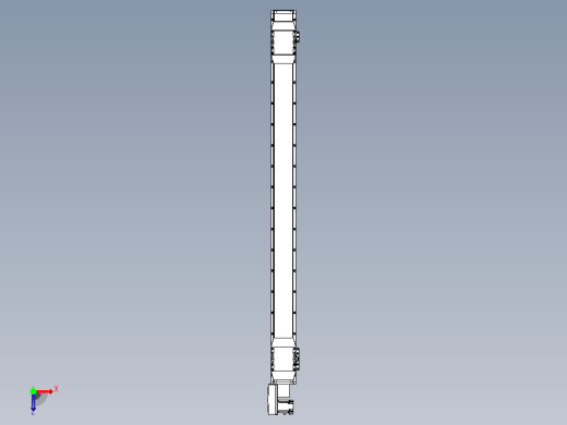 皮带直线轴双滑块型TPA-GCBS-120-P70-L650-QL-M20-N3俯视缩略图