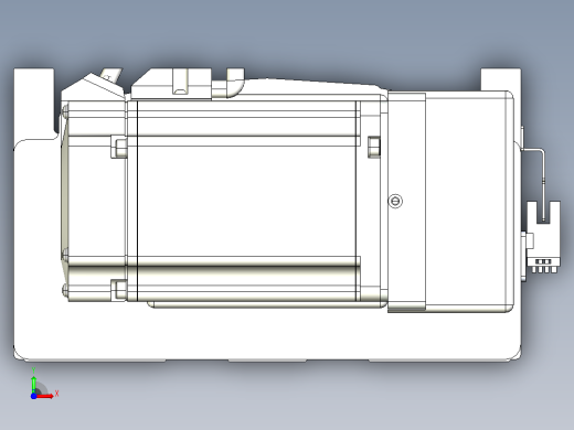 皮带直线轴半封闭可选导轨TPA-HNB-202D-140-L1300-MR-Y-P75-N3前视缩略图