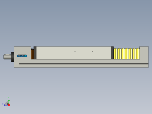 数控机床SCHUNK A-30-B-325的y轴运动右视缩略图