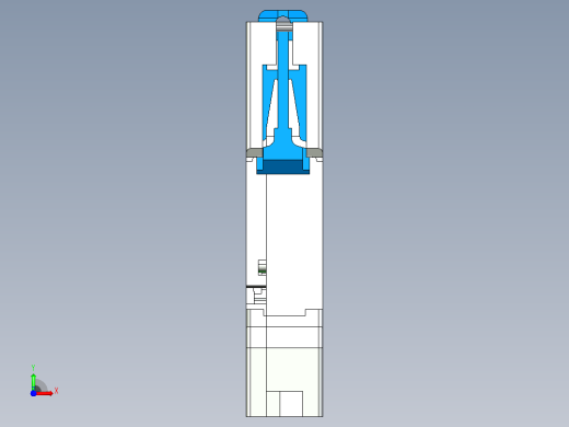 NB2LE&amp;1P&amp;N剩余电流动作断路器三维模型202307前视缩略图