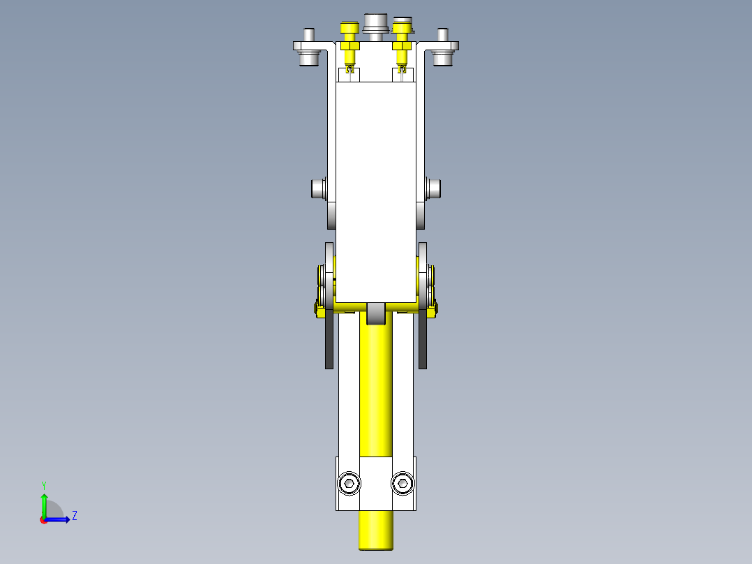上下装置左视图