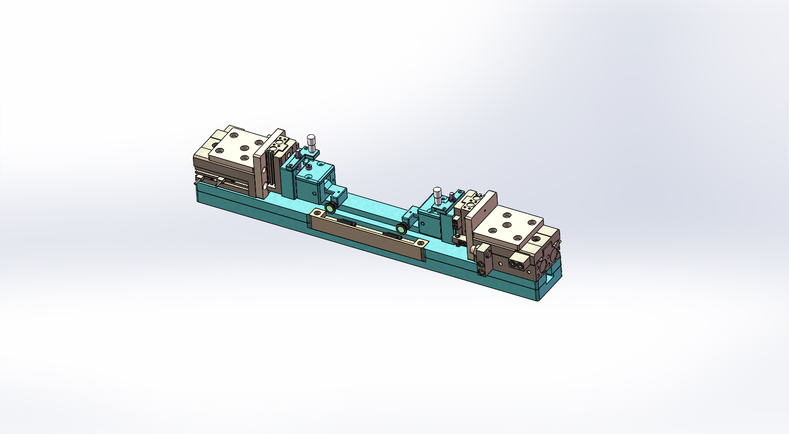 锂电池电芯半自动折角治具