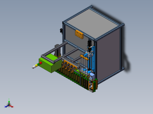 涂油机正等轴测缩略图