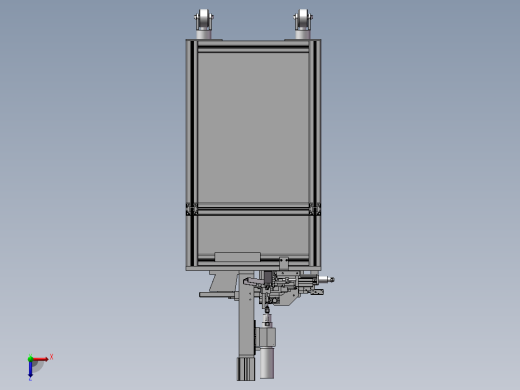 连接品产品自动组装螺丝机俯视缩略图
