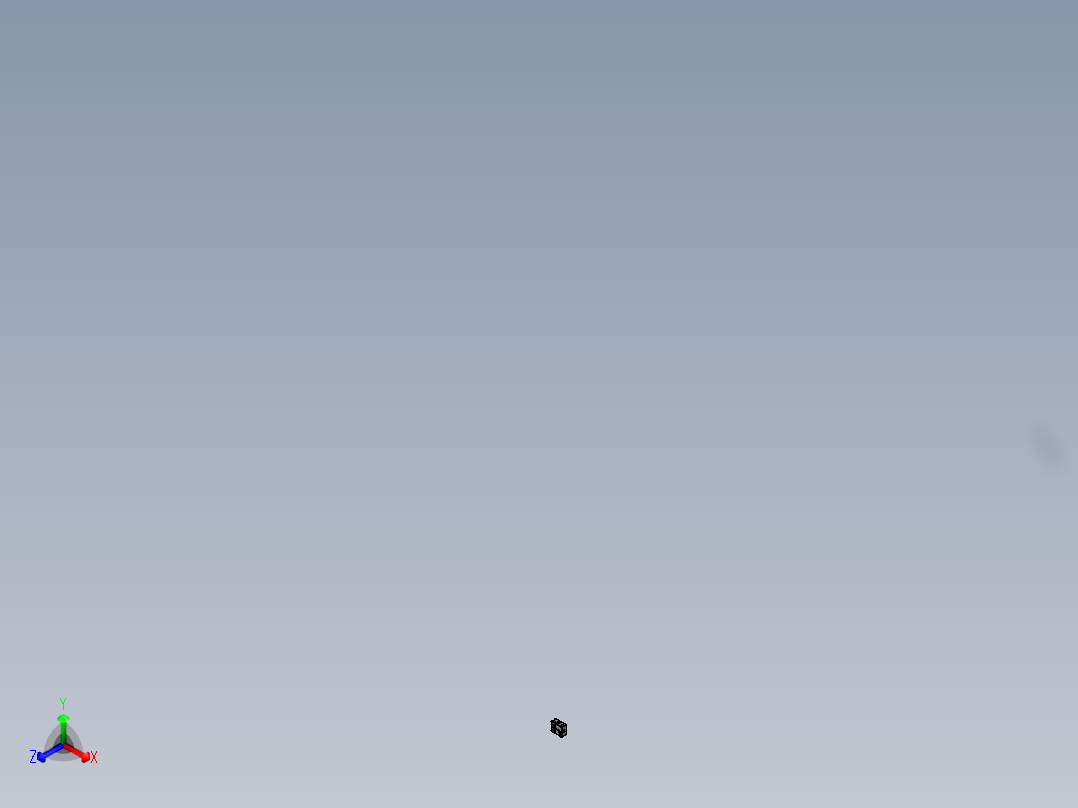 电池极片折弯机3D模型右视图