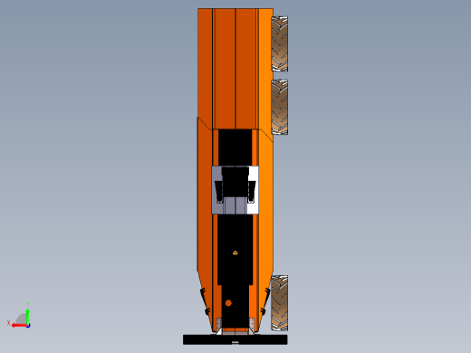 solidworks 地雷防护车后视缩略图