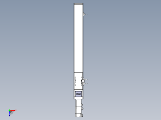 Toyo东佑达直线模组-ETH6M-BC-450-M10B俯视缩略图