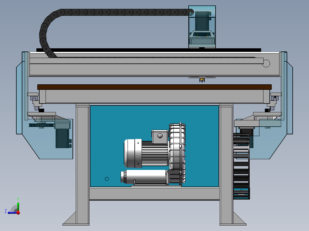 全自动玻璃切割机908474右视图