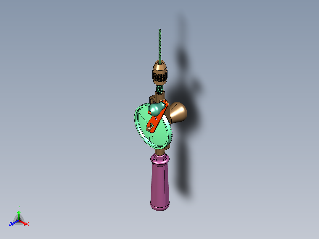 瓷砖手握式手摇钻头打孔器