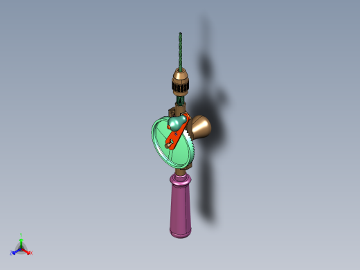 瓷砖手握式手摇钻头打孔器