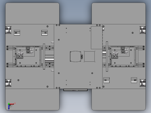 热熔机 3D模型 非标自动化设备3D图纸3D模型俯视缩略图
