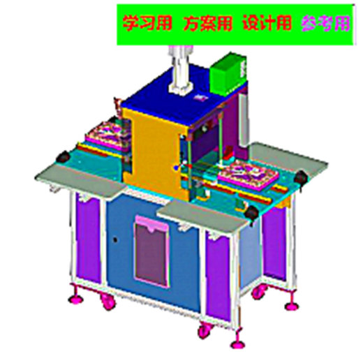 热熔机 3D模型 非标自动化设备3D图纸3D模型缩略图