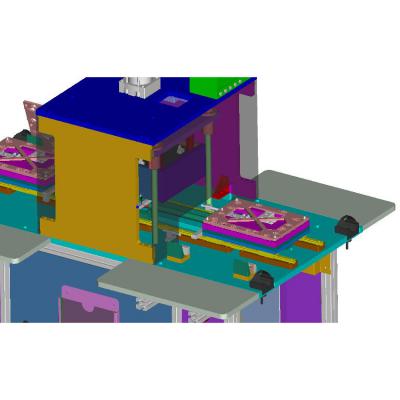 热熔机 3D模型 非标自动化设备3D图纸3D模型