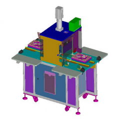 热熔机 3D模型 非标自动化设备3D图纸3D模型