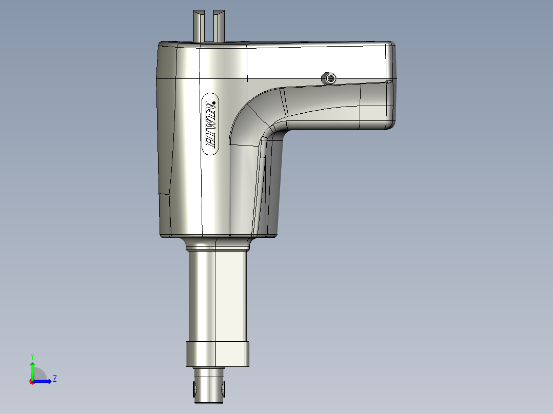 上银线性制动器LAN3_STEP左视图