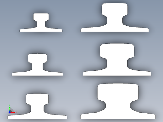 起重机轨道前视缩略图