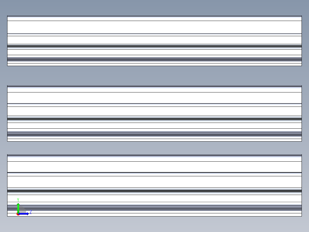 起重机轨道左视图