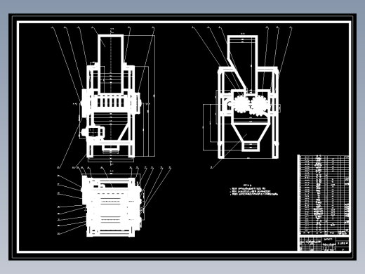JS75-CBJ-60水泥拆包机设计[含全套图和文档]