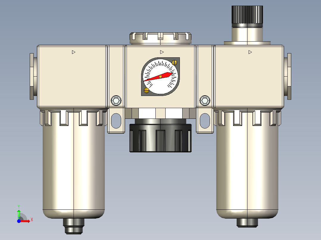 油水分离器GC系列7款前视图