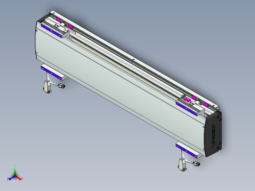 威洛博VL系列3d模型模组2VL17E1Y-S550正等轴测缩略图