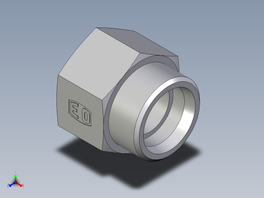 卡套式工业通用硬管接头EO_Swivel_connector_GAI38SMCFX