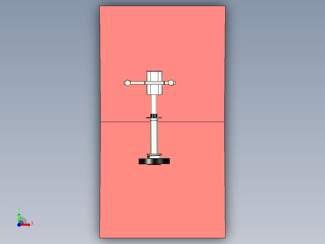 蜘蛛相机绞车样机--igs前视图