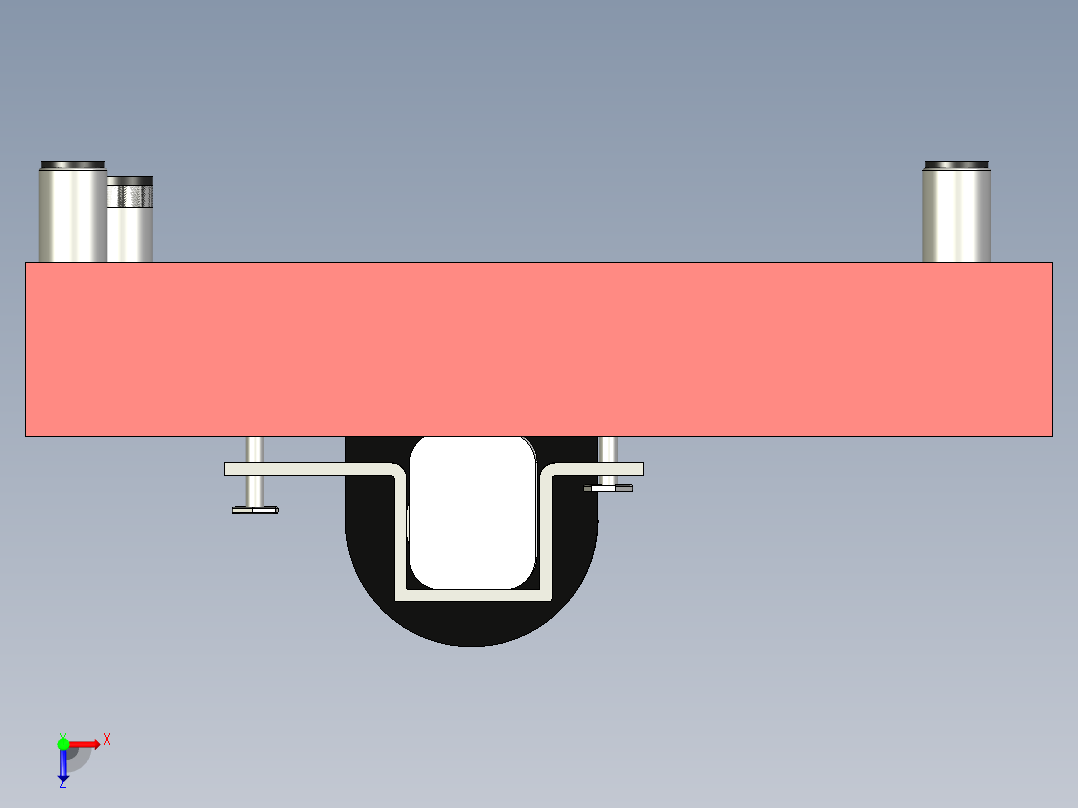 蜘蛛相机绞车样机--igs俯视图