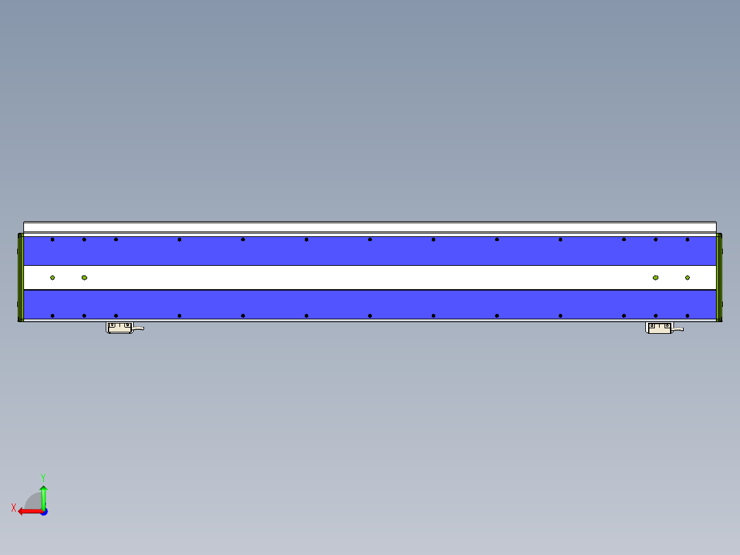 威洛博LC系列3d模型模组2LC14S2Y-S600后视图