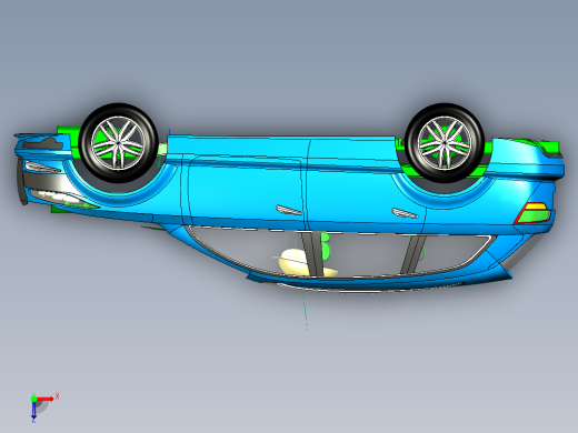 UG汽车俯视缩略图