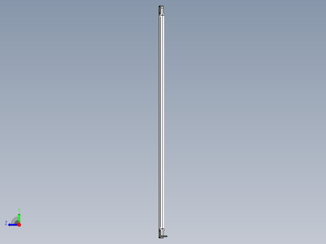 基恩士SL-V28L_T_kc图纸模型右视图