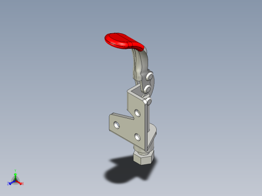 推拉式夾鉗SSP(F)-3D多系列多零件图纸模型