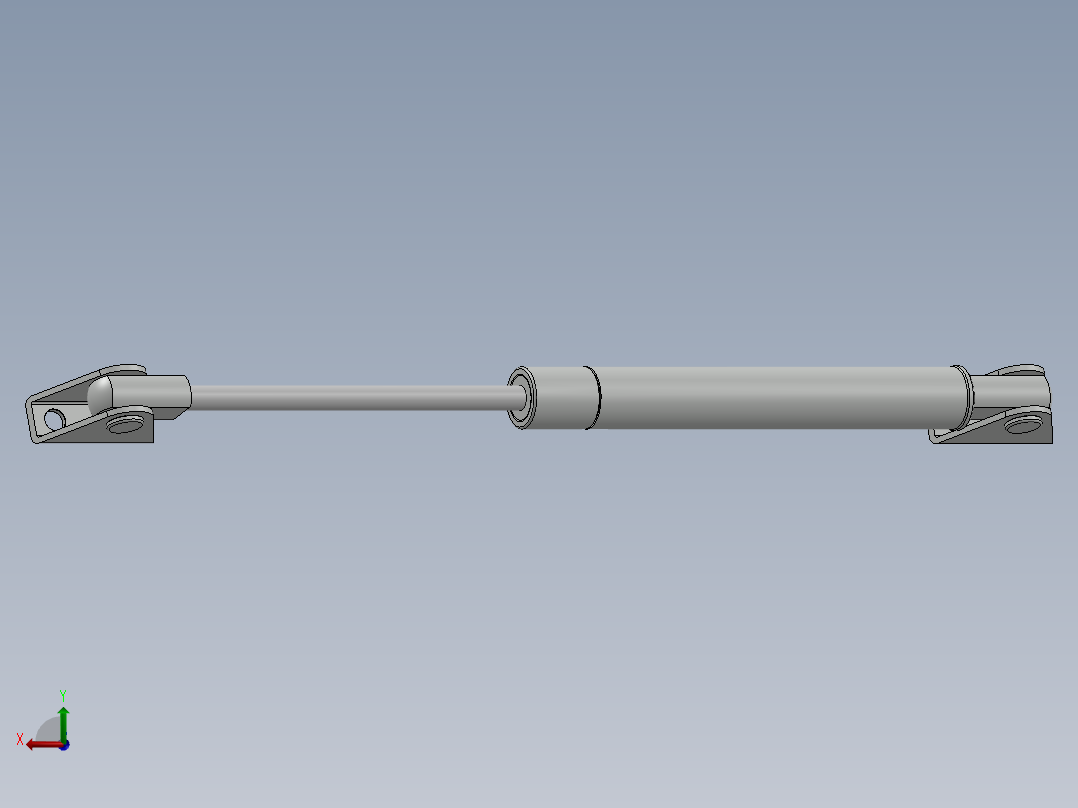 液压气弹簧定制后视图