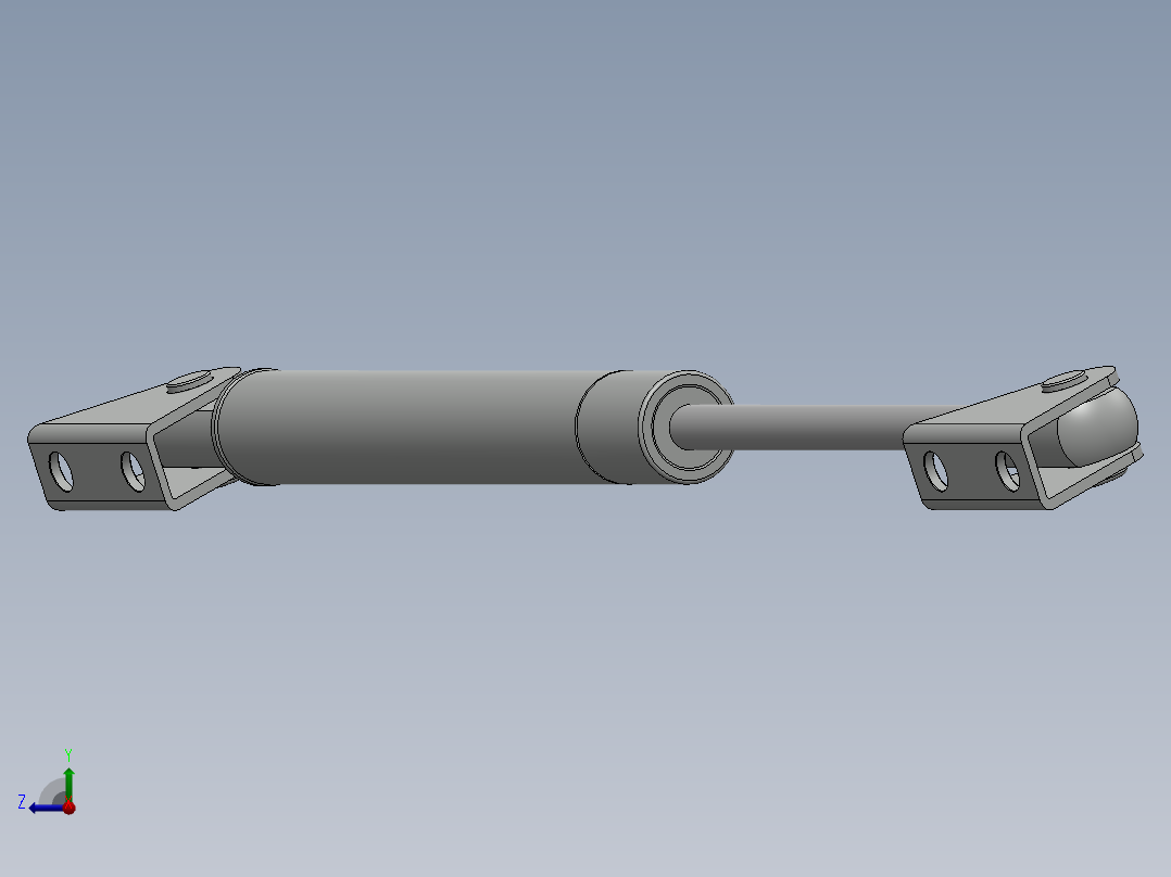 液压气弹簧定制右视图