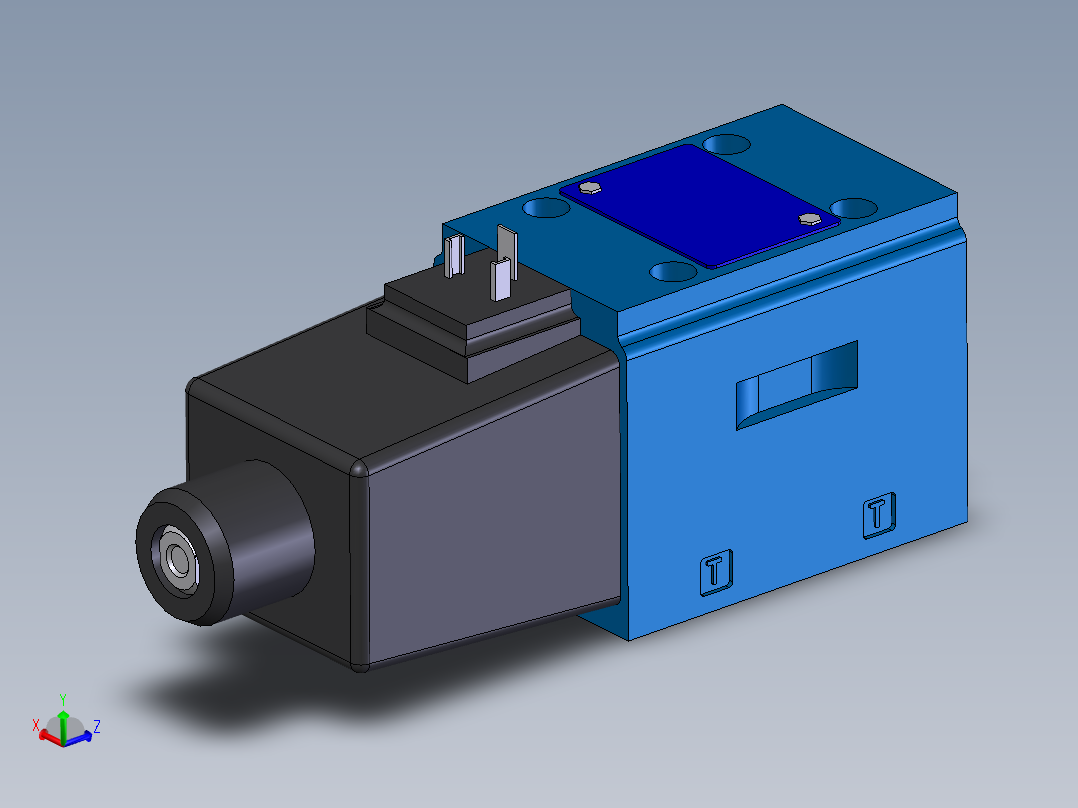Continental Hydraulics-VSD05M-1x-G-42L液压元件主视图