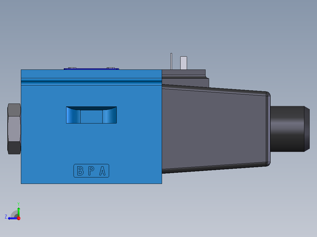Continental Hydraulics-VSD05M-1x-G-42L液压元件右视图