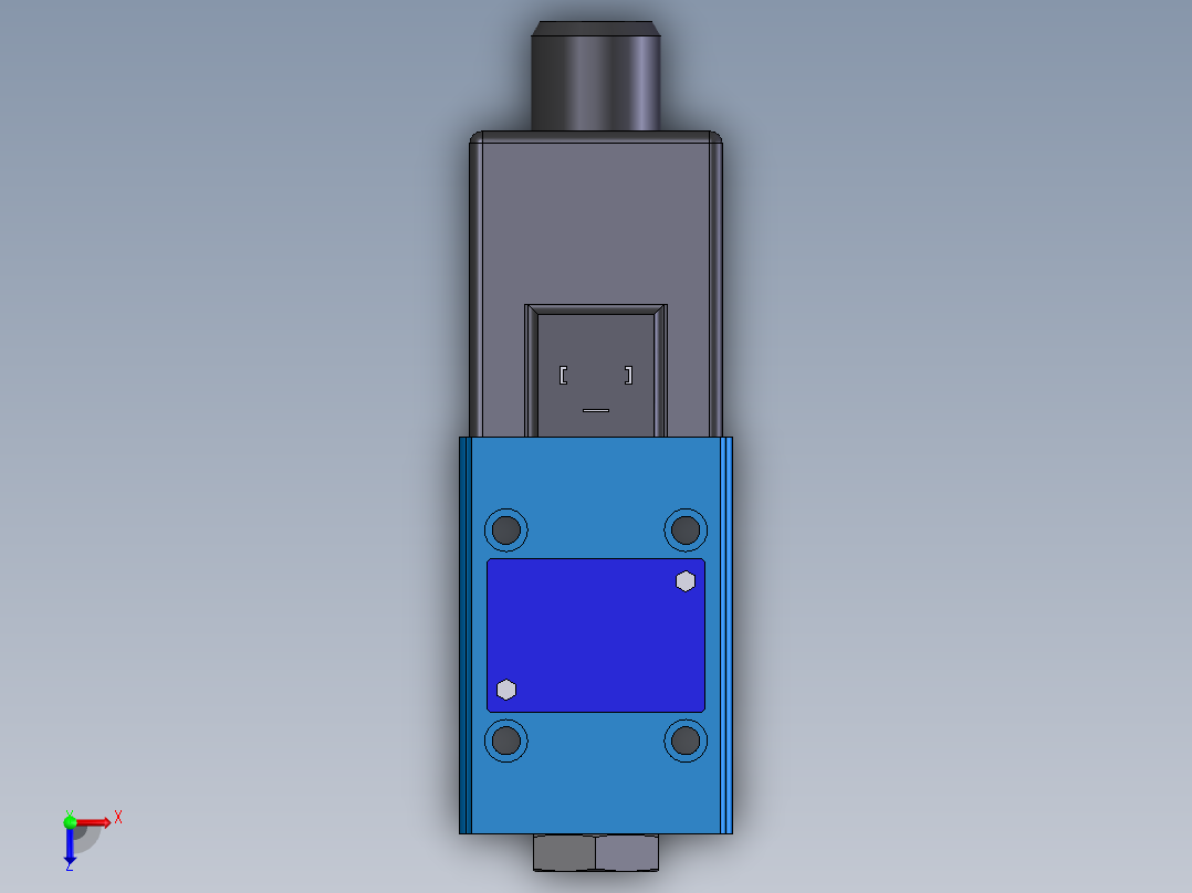 Continental Hydraulics-VSD05M-1x-G-42L液压元件俯视图
