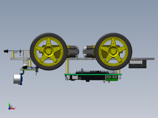 红外避障小车前视缩略图
