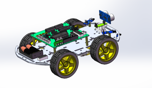 红外避障小车缩略图