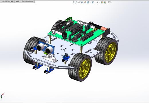 红外避障小车缩略图