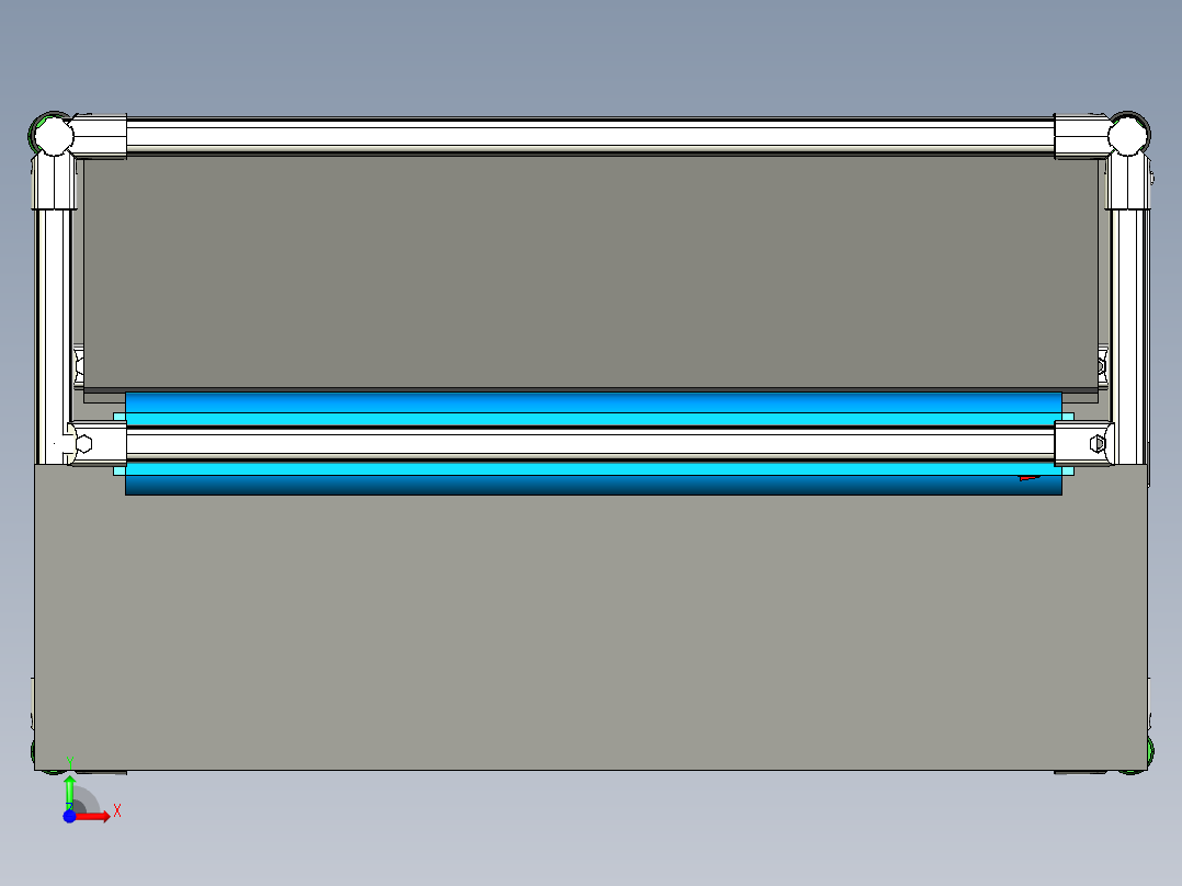 三代管工作台前视图