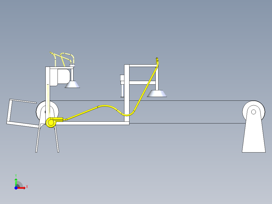 B2004024-勺子清洗器前视图