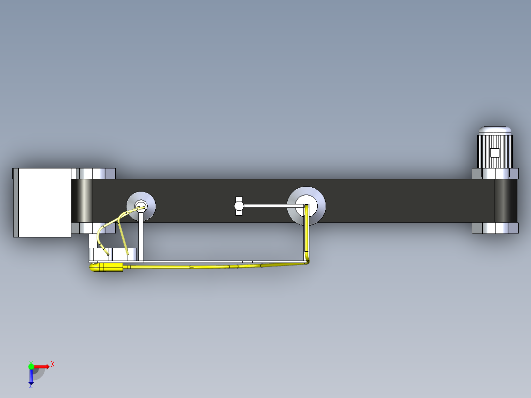 B2004024-勺子清洗器俯视图