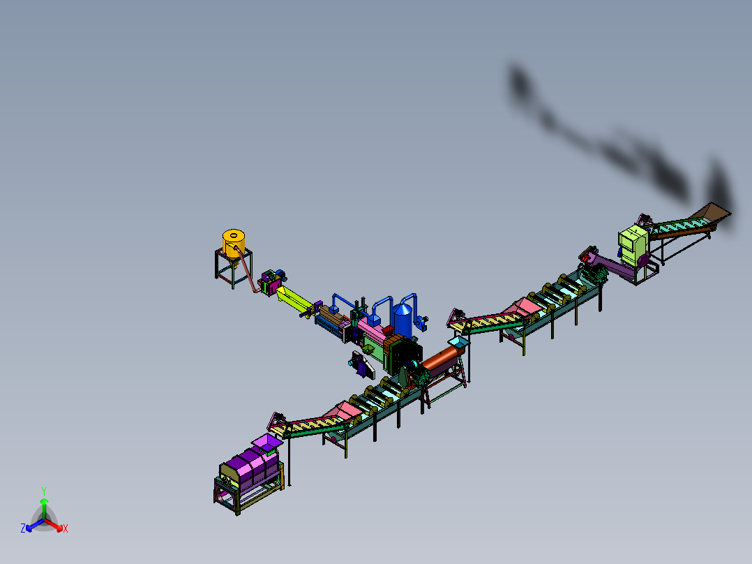 薄膜的成套回收处理设备