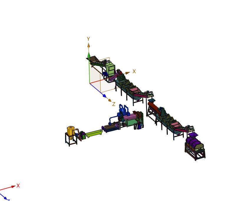 薄膜的成套回收处理设备