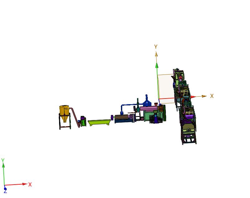 薄膜的成套回收处理设备